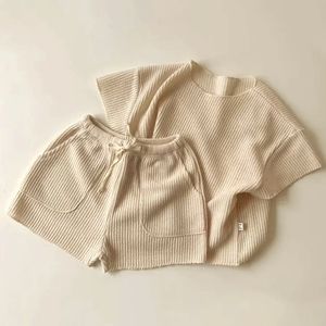 Baby Cotton Stripe Short Sleeve
